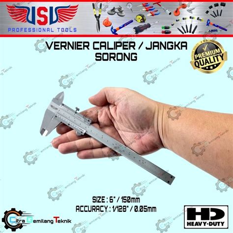 Jual VSV Vernier Calipers Jangka Sorong 6 Inch Sigmat Sketmat 150mm