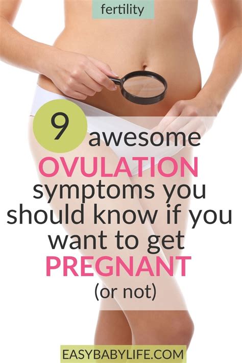 Awesome Ovulation Symptoms You Should Know If Your Want To Get