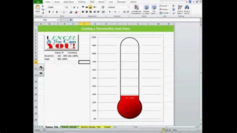 Thermometer Template Excel | DocTemplates