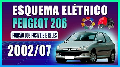 Esquema El Trico Fus Veis E Rel S Peugeot Youtube