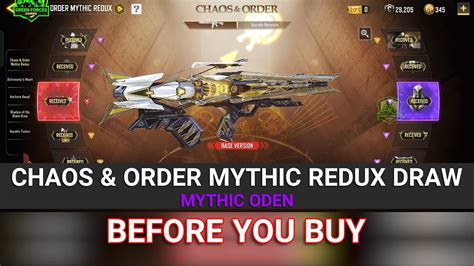 Chas Order Mythic Redux Draw Mythic Mythic Before You Buy Call Of