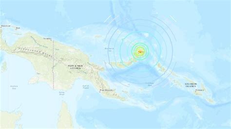 Alerta De Tsunami En Pap A Nueva Guinea