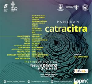 Catracitra Festival Payung Indonesia Di Puro Mangkunegaran Solo