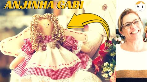 Ao Vivo Boneca Gabi Anjinha Passo A Passo Molde DRICA TV YouTube