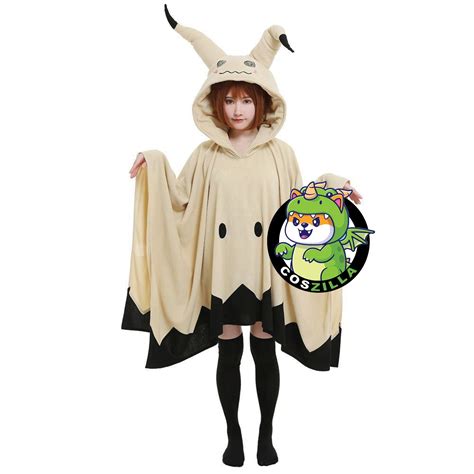 Mimikyu Cosplay Poncho Anime Halloween Costume Mimikyu Etsy