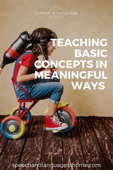 Learn Basic Language Concepts These Simple Activities — Slp Speech