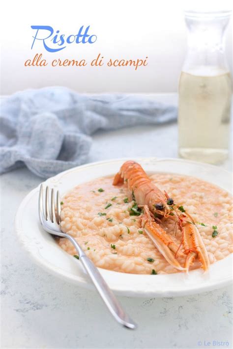 Risotto Alla Crema Di Scampi Ricetta Cremosissima Facile E Veloce