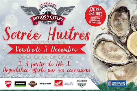 Soir E Huitres Honda Moto Saint Etienne