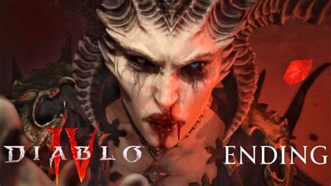 Final Lilith Boss Fight Ending Diablo Iv Gameplay Co Op No