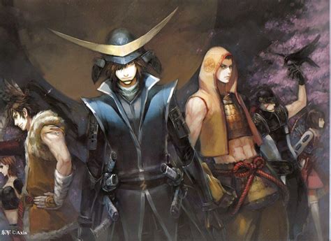 Sengoku Basara Date Masamune Tokugawa Ieyasu Tsuruhime Saika