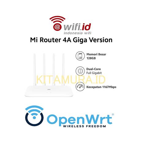 Jual Xiaomi Mi 4a Gigabit Openwrt Router Load Balance Autologin Wms