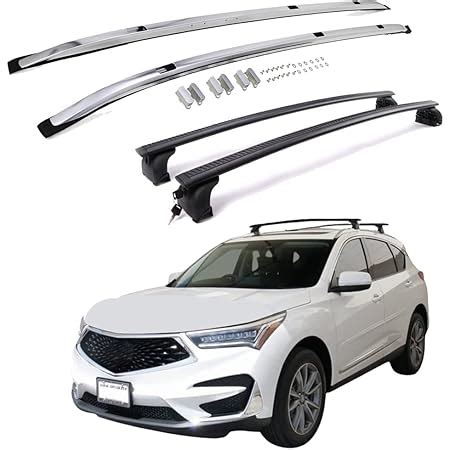 Amazon SNIXWOO Lockable Roof Rail Cross Bar Fit For Acura RDX