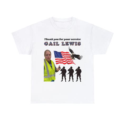 Gail Lewis Meme Shirt, Funny Gail Lewis Shirt Tiktok Thank You for Your ...