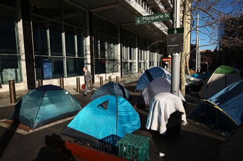 Housing Crisis Drives Homeless Australians To Central Banks Door