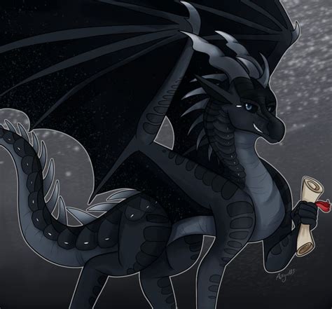 Darkstalker By Artgirl35 On DeviantArt Wings Of Fire Wings Of Fire