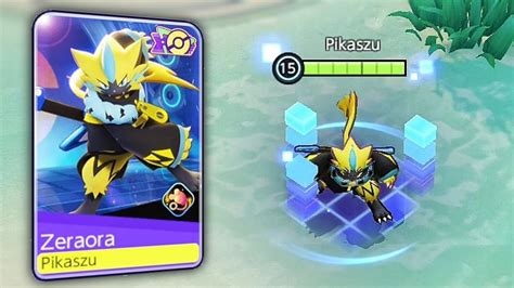 Zeraora Band Style Holowear Preview Pokémon Unite Youtube