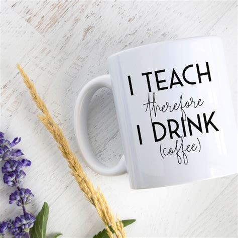 Funny Teacher Mugs - Etsy