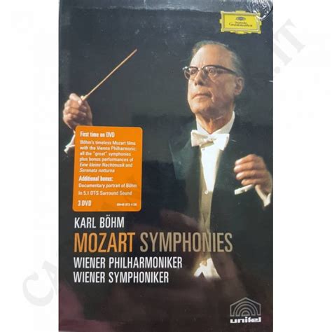 Karl Bohm Mozart Symphonies Volumes I III 3 DVD