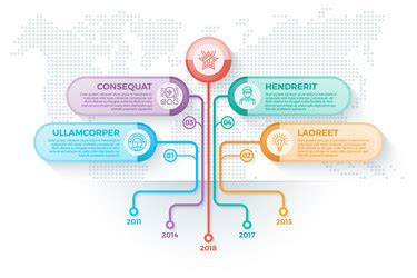 Tree Infographics Template With 7 Branches Options