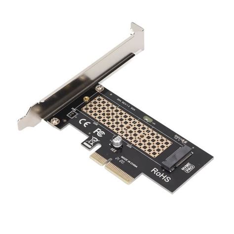 HURRISE Carte Adaptateur M 2 NVMe SSD Vers PCIE 3 0 X1 4X Avec