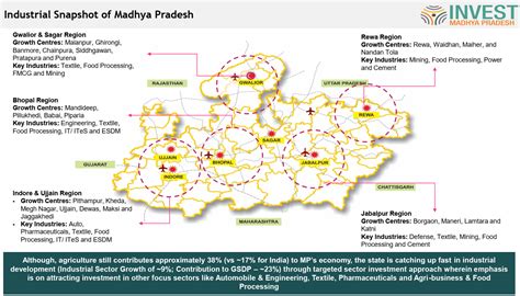 Industries in Madhya Pradesh, History, Classification, Distribution