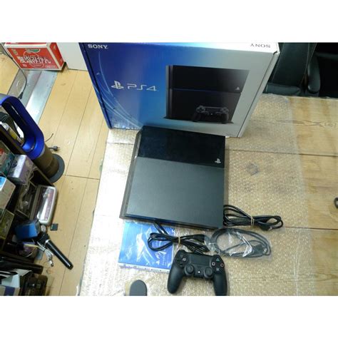 現状品 Sony ソニー Ps4 プレステーション4 Tvゲーム機器 500gb Cuh‐1100a B01 ジェットブラック 管理429