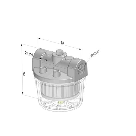 Novacom Filtre Vide Cuve Plastique S Rie Fv F M