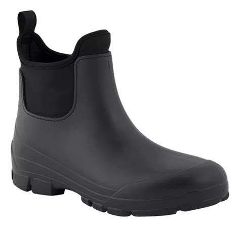 Bota De Lluvia Price Shoes Greenbox Negra Mujer 2024 Envío gratis