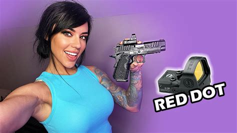 Learning To Shoot With A Red Dot Ft Michelle Viscusi Youtube