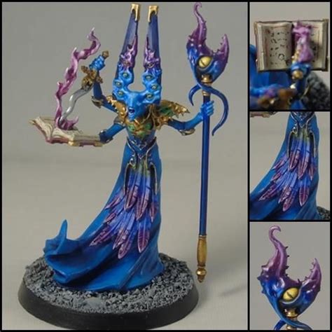 Silver Tower The Gaunt Summoner Tzeentch Warhammer Quest Silver