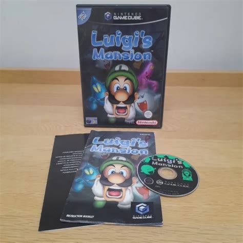 LUIGI S MANSION GAMECUBE Completo Di Manuale CIB Nintendo GC Game Cube