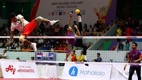 Sea Games Indonesia Myanmar Wins Gold Medal In Sepak Takraw Photos