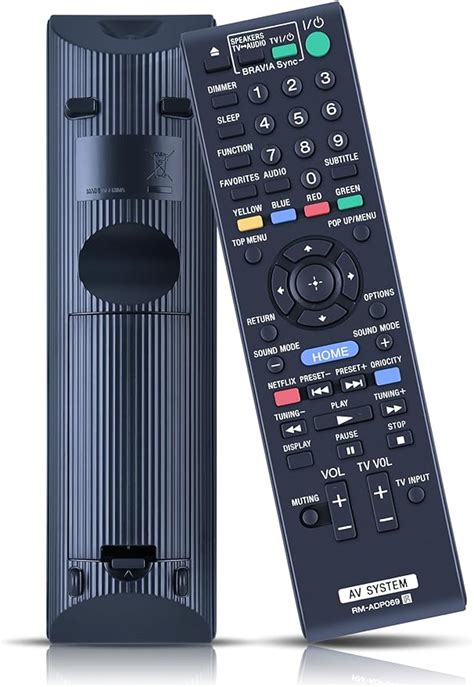 Amazon Universal Remote Control For Sony Blu Ray Dsic Dvd Player