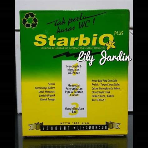 Jual Starbio Plus Bubuk Mikroba Penguras WC Pengurai Limbah Organik