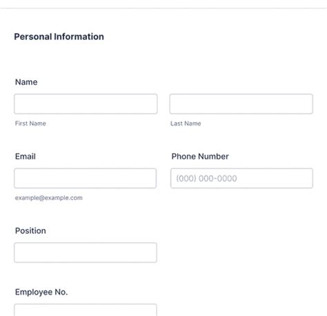 Request For Leave Of Absence Form Template Jotform