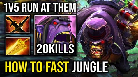 How To Fast Jungle Alchemist 1v5 Run At Everyone Max Slotted Hard Carry