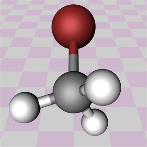 Bromomethane 74 83 9 Free 3d Model C4d