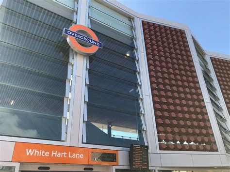 Here is how to navigate the new white hart lane station london 8