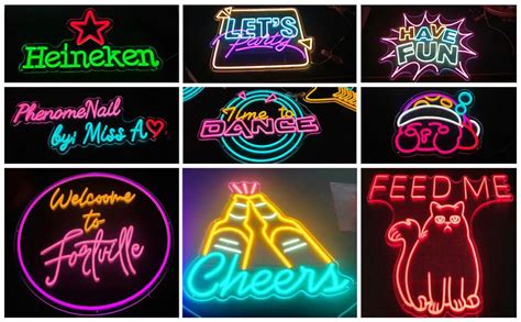 Rgb Custom Logo Neon Signs Cttnls Dimmable Dynamic Led Logo Neon Signs For Wall