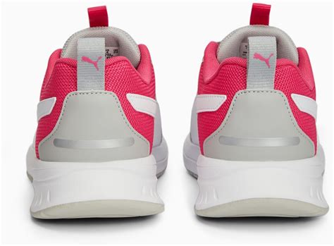 Puma Evolve Run Mesh 386238 Cool Light Gray Puma White Glowing Pink