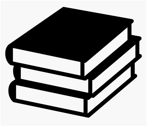 Stack Of Books Icon Transparent Book Icon Png Png Download