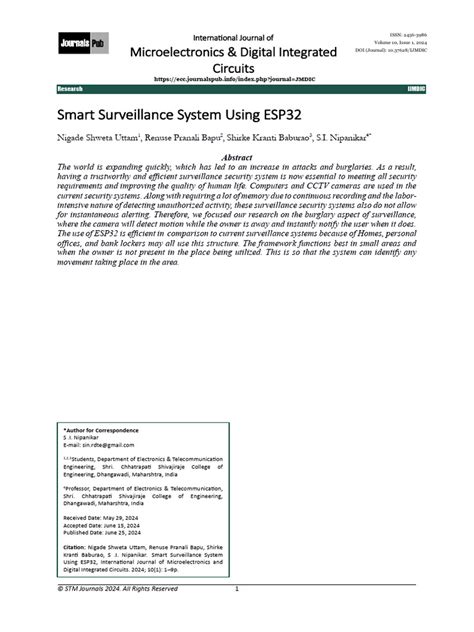 smart surveillance system  esp  surveillance internet