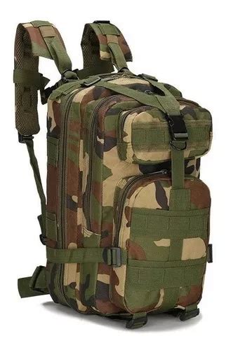 Mochila T Ctica Militar Impermeable Reforzada Grande De Litros