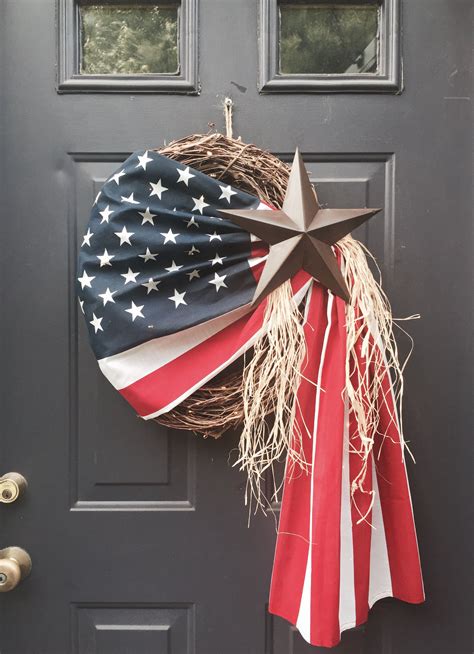 How To Make A Perfectly Patriotic American Flag Wreath Artofit