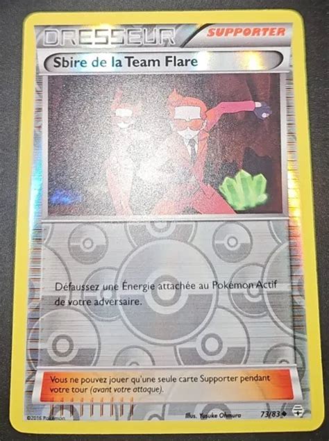 CARTE POKEMON DRESSEUR Sbire De La Team Flare Reverse 73 83 Générations