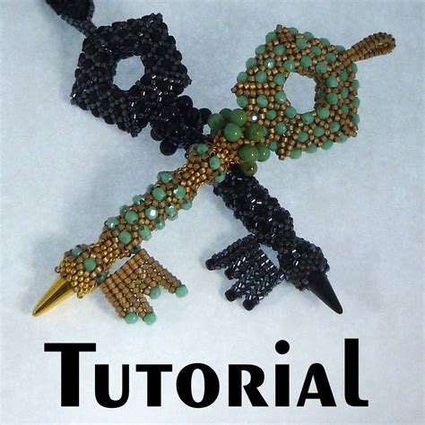 Tutorial Dark Secret Key Pendant With Secret Dream Color Way Bead