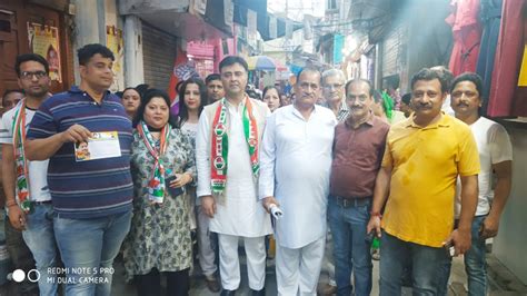 Malhotra Conducts Campaign For Bhalla Jammu Kashmir Latest News