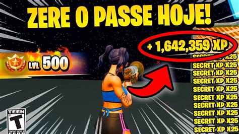 Aprenda Melhor Mapa De Xp Infinito Fortnite Como Subir De N Vel