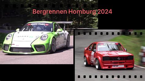 Bergrennen Homburg 2024 Best Of Hillclimb Action From The Track YouTube