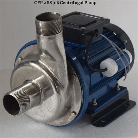 CFP 2 SS 316 Centrifugal Pump For Mining Industry At Rs 12800 In Wadhwan